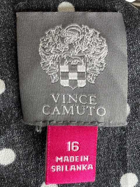 Mono Vince Camuto Lunares Negro - Talla 16