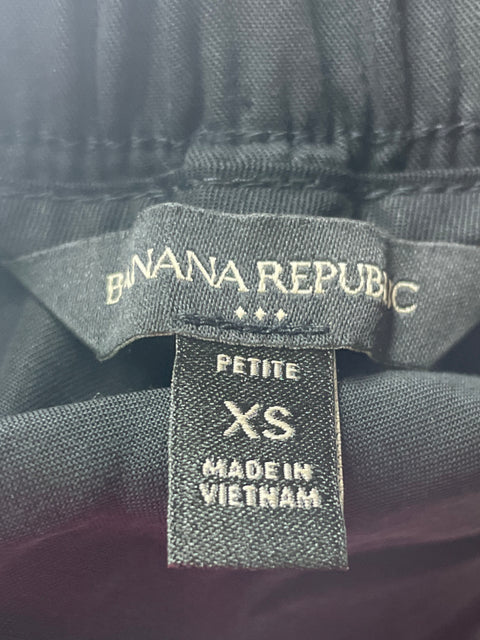 Pantalón Banana Republic Cargo Elastico Negro - Talla XS