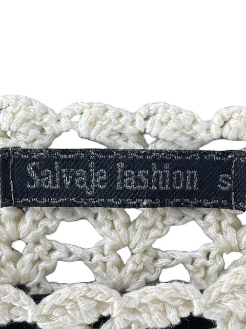 Blusa Salvaje Fashion Crochet Beige - Talla S