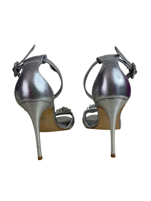Zapato Carrano Tiras Tacón alto Gris - Talla 7