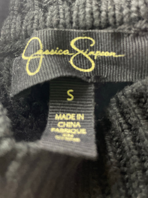 Blusa Jessica Simpson de Algodón Tejido Lazo Negro - Talla S