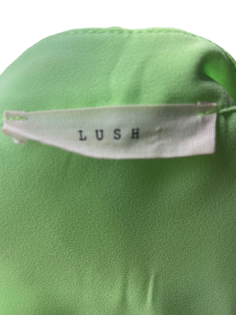 Blusa Lush Transparente Manga corta Verde - Talla S