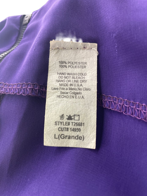 Blusa Tesoro Tps Sin mangas Suelta Morado - Talla L