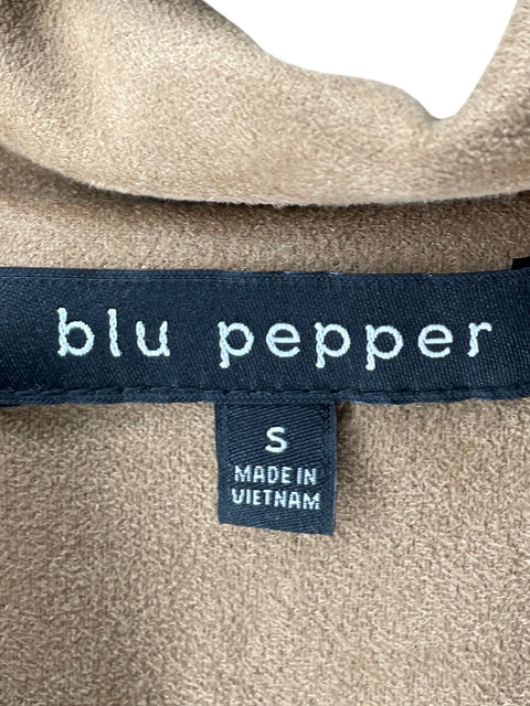 Chaqueta Blu Pepper Zipper Beige - Talla S