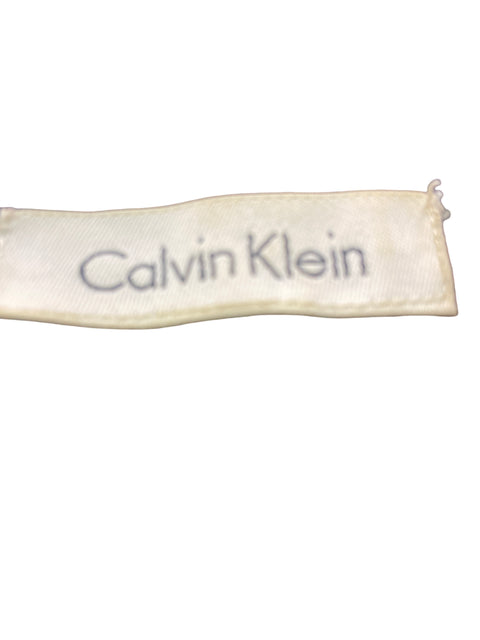 Vestido Calvin Klein Tiras Midi Negro - Talla M