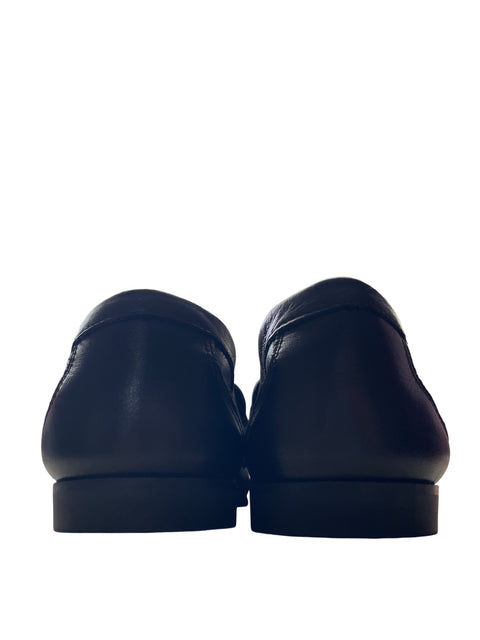 Mocasín Zara Cuero Negro - Talla 38