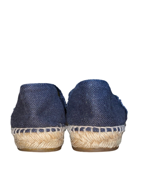 Calzado Chanel Espadrille Azul - Talla 37