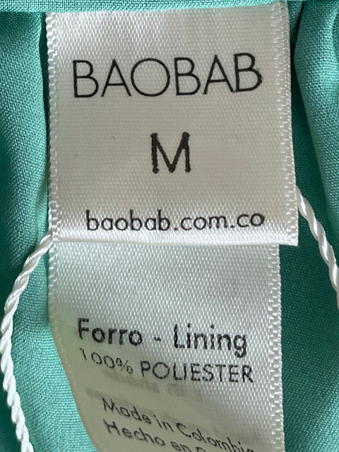 Vestido Baobab Maxi Estampado Verde - Talla S