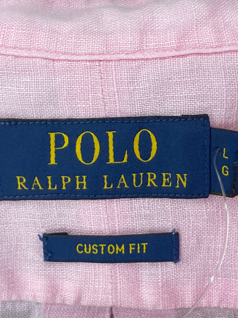 Camisa Ralph Lauren Oversize Rosado - Talla L