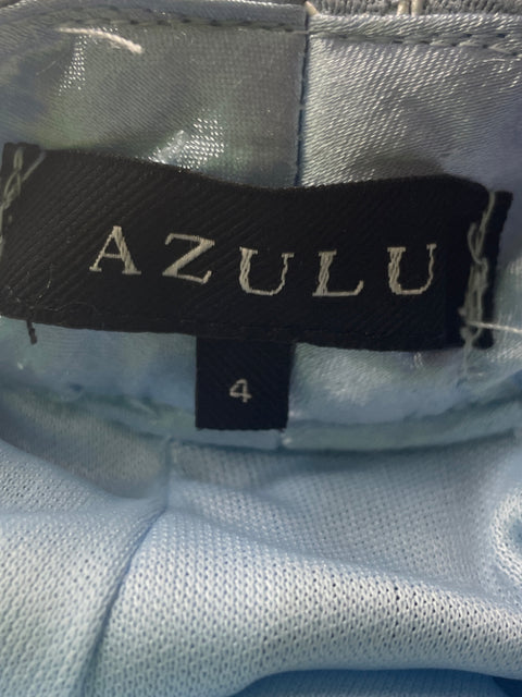 Pantalón Azulu Estampado Elastico Azul - Talla 4