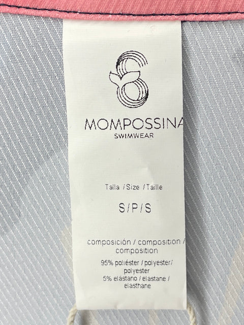 Conjunto Mompossina Swimwear Estampado Azul - Talla S