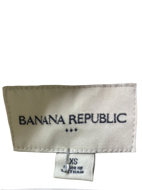 Chaqueta Banana Republic de Algodón Botones Fajon Beige - Talla XS