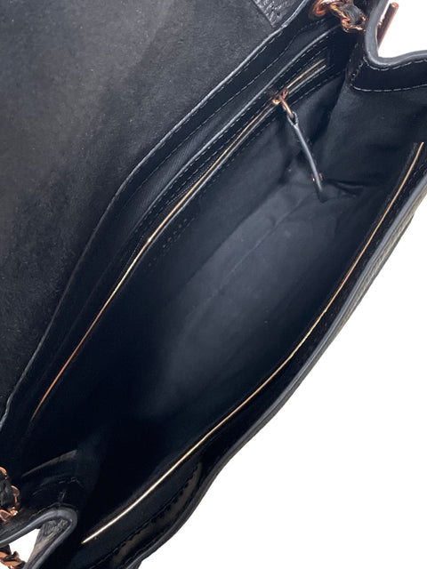 Cartera Ted Baker Cadena Cuero Negro - Talla U