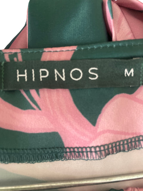 Conjunto Hipnos Estampado Pantalón/blusa/fajon Rosado - Talla M