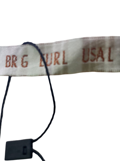 Blusa Br G Eurl Usa Troquelado Tejido Blanco - Talla L