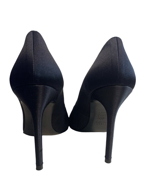 Zapato Stuart Weitzman Pedreria Tacón alto Negro - Talla 8
