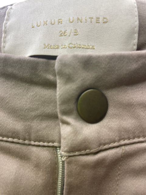 Pantalón Luxur United Cargo Recto Beige - Talla 26
