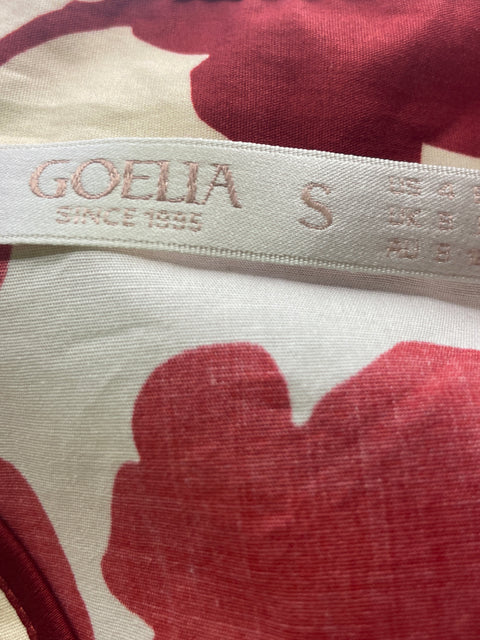 Vestido Goelia Estampado Cuello redondo Rojo - Talla S