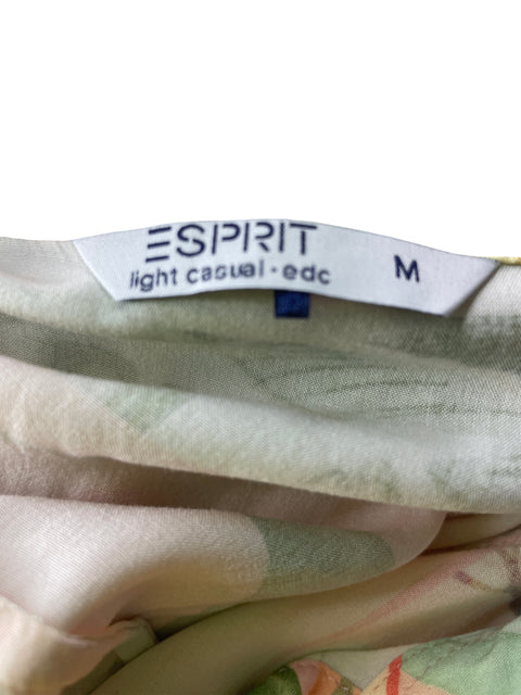 Blusa Esprit Estampado Manga larga Beige - Talla M