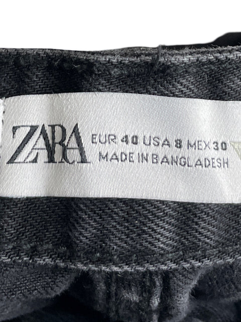 Jean Zara Cargo Negro - Talla 40
