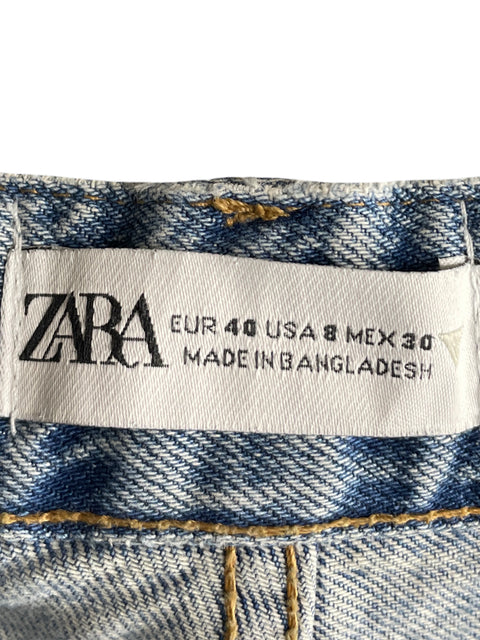 Jean Zara Cargo Azul - Talla 40
