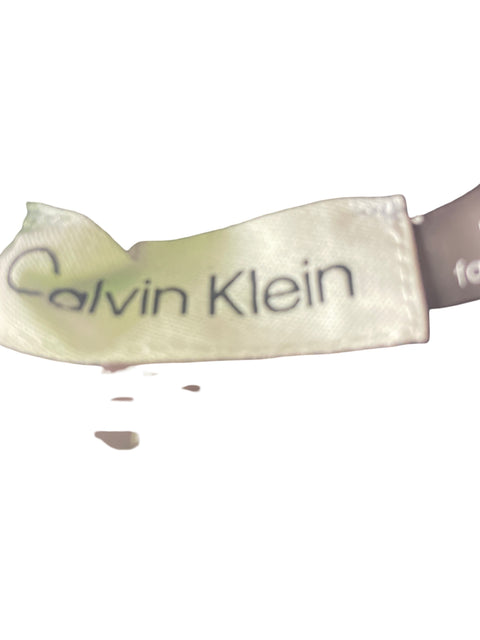 Pantalón Calvin Klein Elastico Satinado Negro - Talla M
