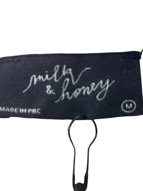 Conjunto Milk & Honey Short/blusa Estampado Marrón - Talla M