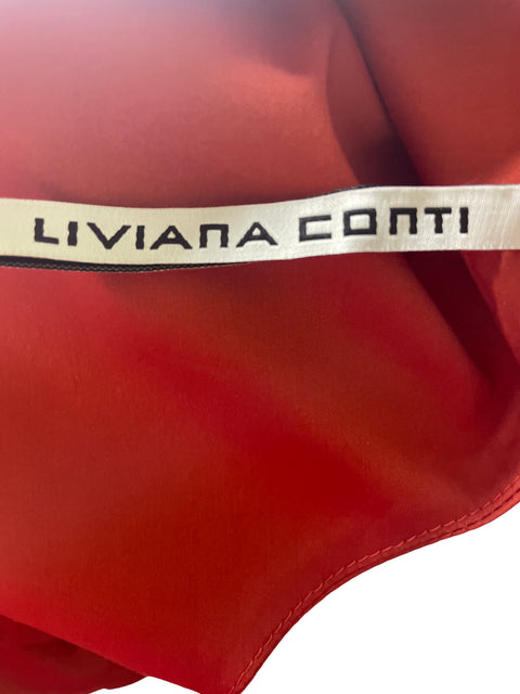 Blusa Liviana Conti Liso Sin mangas Naranja - Talla 40