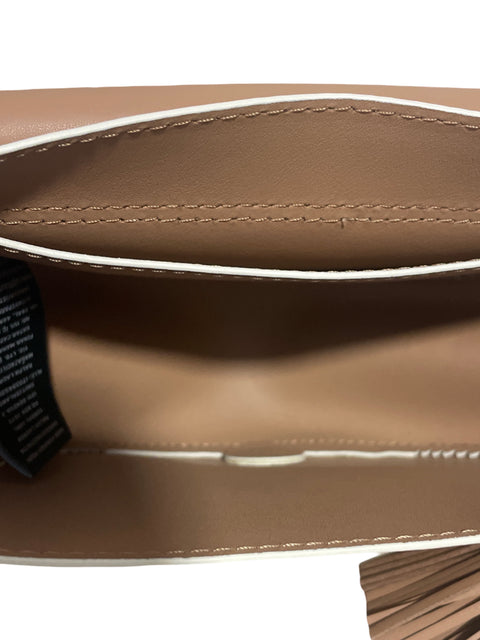 Cartera Ralph Lauren Solapa Asa largo Beige - Talla U