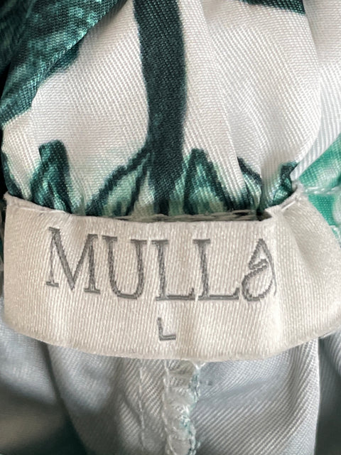 Conjunto Mulla Wide-leg Estampado Verde - Talla L