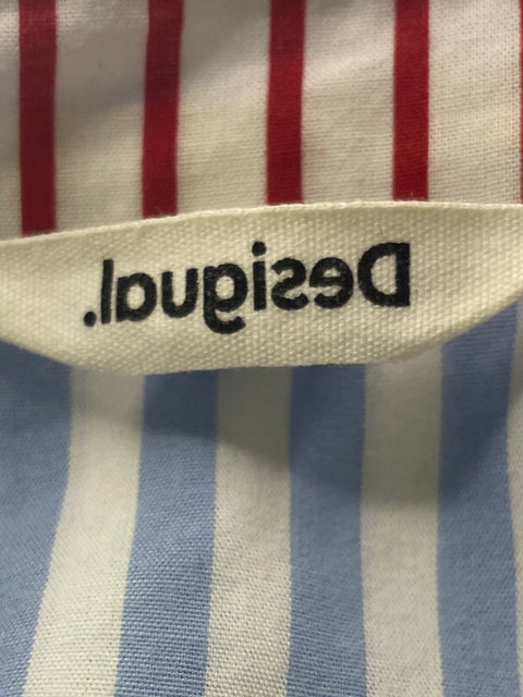 Blusa Desigual Rayas Manga larga Azul - Talla S