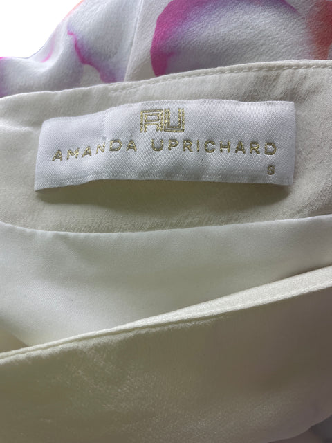Conjunto Amanda Uprichard Outshoulder Short/blusa Rosado - Talla S