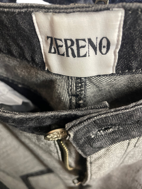 Pantalón Zereno Recto Wide-leg Gris - Talla 6