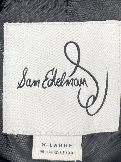 Blazer Sam Edelman Estampado Pedrería Gris - Talla XL