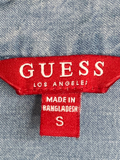 Vestido Guess Midi Jean Azul - Talla S