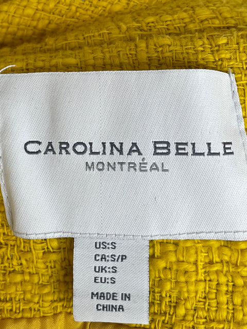 Chaqueta Carolina Belle Montréal de Algodón Amarillo - Talla S
