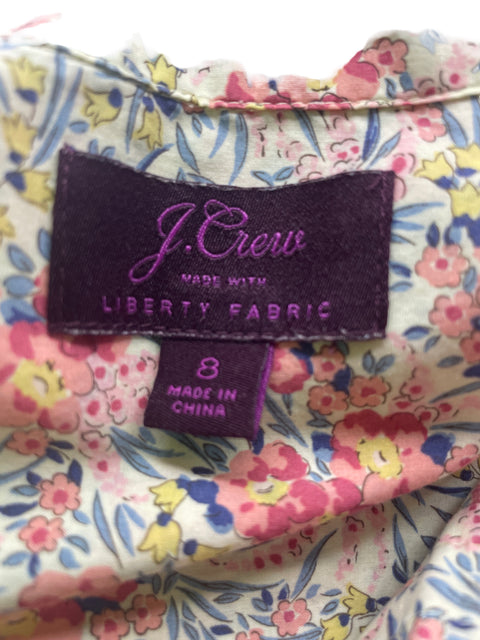 Blusa J.crew Estampado Manga larga Rosado - Talla 8