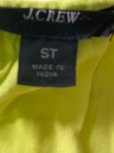 Vestido J.crew Troquelado Maxi Verde - Talla S
