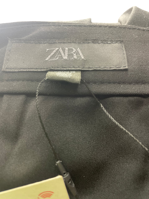 Pantalón Zara Elastico Globo Negro - Talla XS