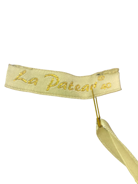Vestido La Patean Cuadros Midi Negro - Talla 40