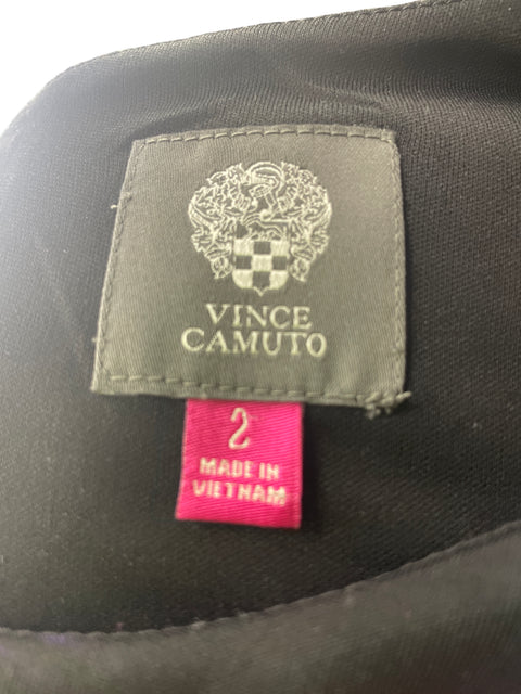 Vestido Vince Camuto Estampado Manga corta Rosado - Talla 2
