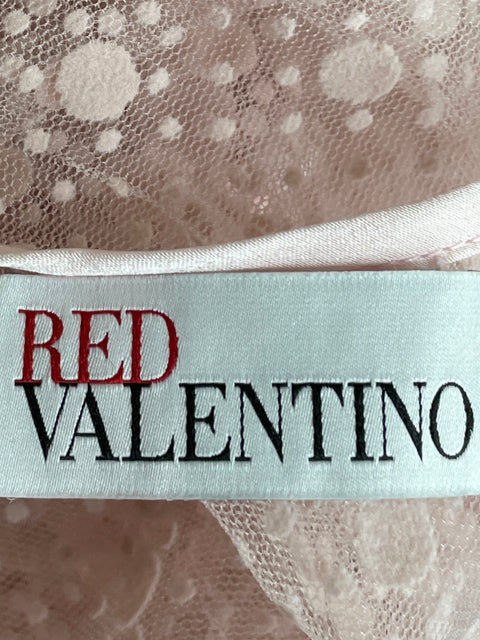 Blusa Red Valentino Mangas mariposa Rosado - Talla 44