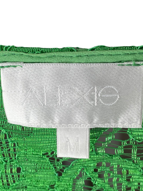 Vestido Alexis Manga larga Encaje Verde - Talla M