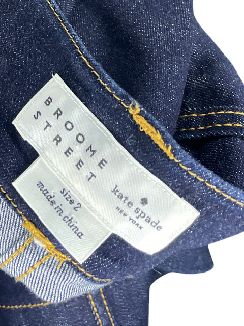 Falda Kate Spade Amapola de Algodón Azul - Talla XS