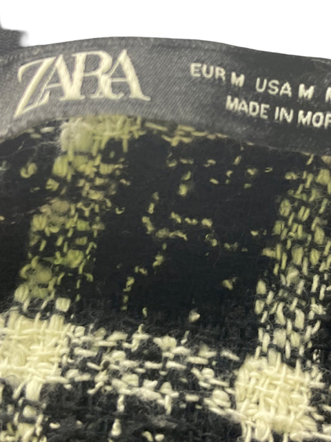 Blusa Zara Manga larga Suelto Negro - Talla M