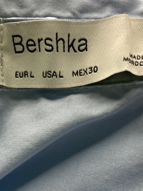 Vestido Tesoro TPS Algodón Manga larga Vuelos Azul - Talla L