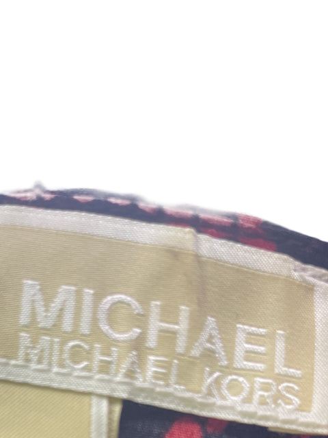 Blusa Michael Kors Estampado Manga corta Rojo - Talla XXL