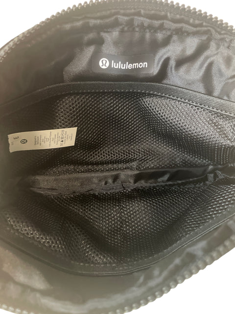 Cangurera Lululemon Cangurera Zipper Negro - Talla U