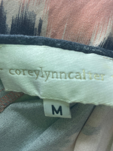 Blusa Coreylyn Calter Estampado Manga larga Rosado - Talla M