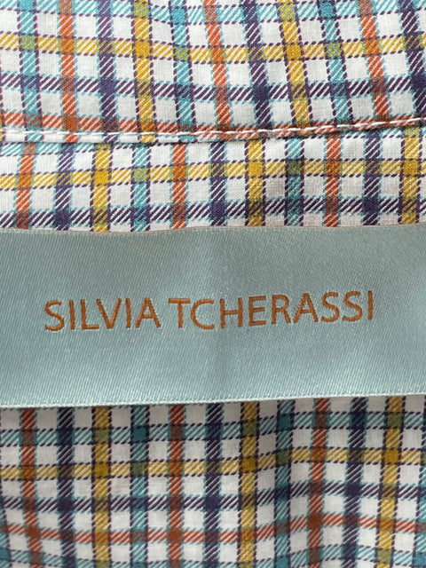 Blusa Silvia Tcherassi de Algodón Mangas abullonadas Gris - Talla S